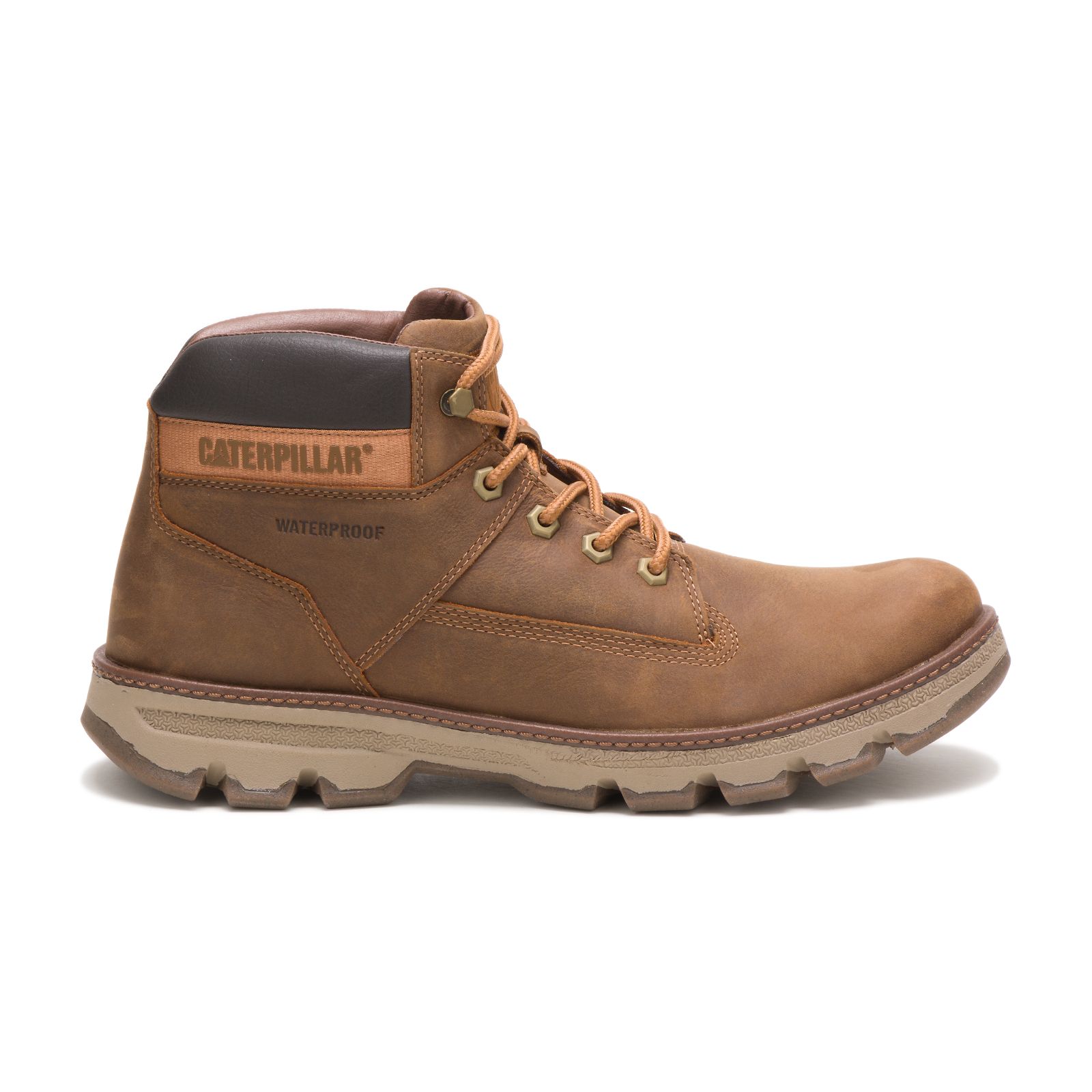 Caterpillar Situate Waterproof - Mens Casual Boots - Brown - NZ (972RYNUMG)